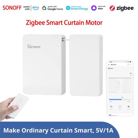 Sonoff Zigbee Smart Curtain Motor Smart Scene Remote Control Make