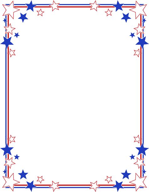 Patriotic Border Clipart Clipart Best Clipart Best Free Clip Art