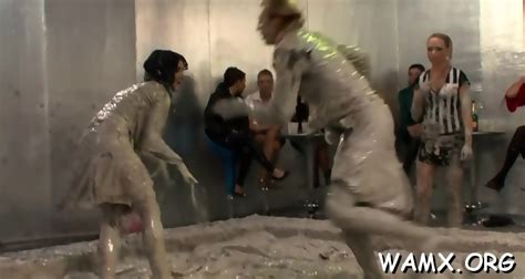 Birthday Party Messy Porn Present