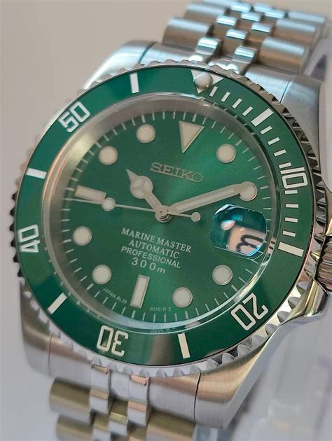 Custom Seiko Submariner Mod Hulk Nh Wristmodding Lupon Gov Ph