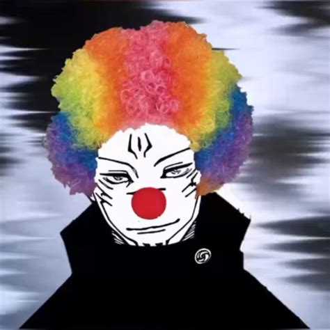 Sukuna clown em 2024 Desenhos de anime Engraçado Anime