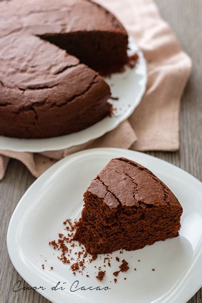 Torta Al Cioccolato Soffice E Morbida Cuor Di Cacao