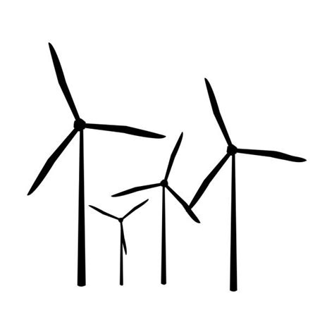 Wind Turbine Silhouette Stock Photos, Pictures & Royalty-Free Images ...