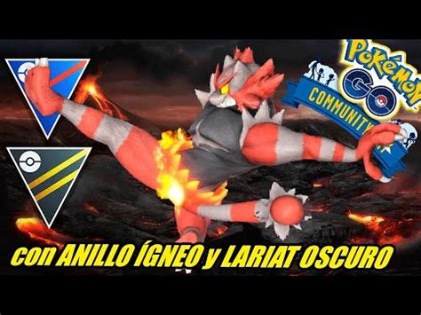 YA LO TENEMOS INCINEROAR SHINY con ANILLO ÍGNEO y LARIAT OSCURO en