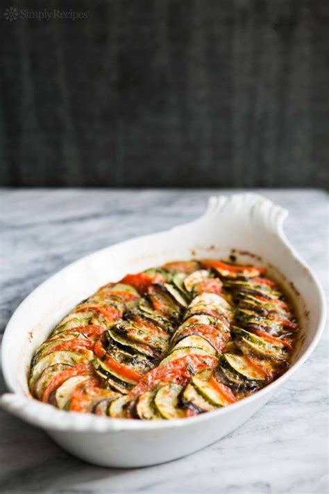 Use Up Summer S Bounty In This Colorful Zucchini Eggplant Tomato