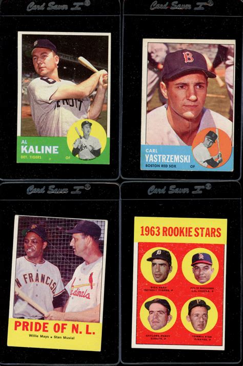 1963 TOPPS BASEBALL COMPLETE SET BREAK Mystery BOX 7 CARDS PER BOX