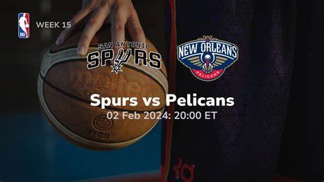 San Antonio Spurs Vs New Orleans Pelicans Prediction 2 2 2024