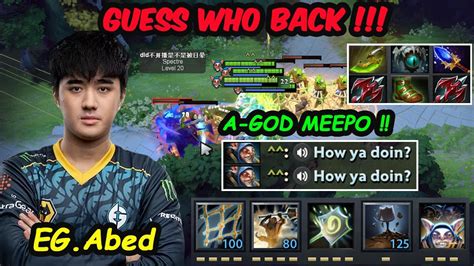 Abed Meepo Back Signature Hero Macro Skill Ready For The