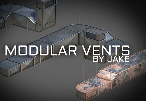 Modular Vents 3d Model