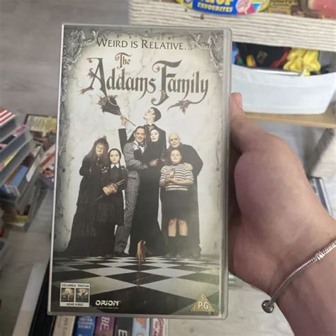 THE ADDAMS FAMILY (VHS, 1991) 90s Movie VHS Video Tape Comedy Fantasy ...