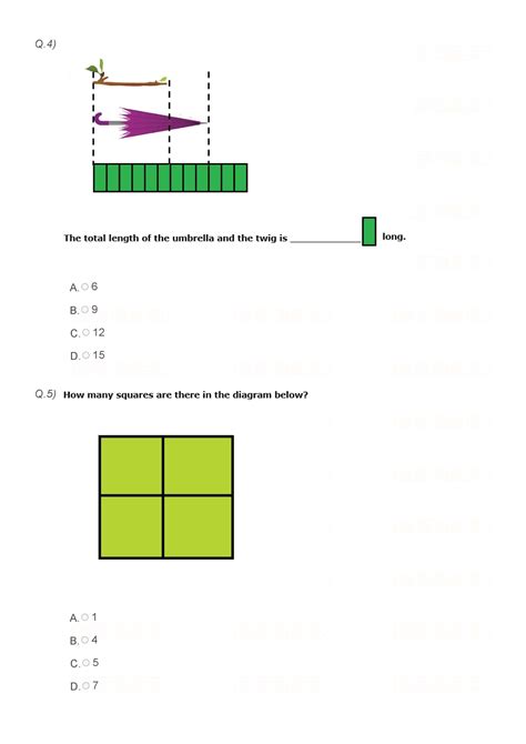 20 Printable Class 1 Maths Olympiad Sample Papers Olympiad Tester