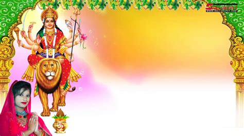 Navratri Poster Background Vfx Video Hd K Background Bhojpuri