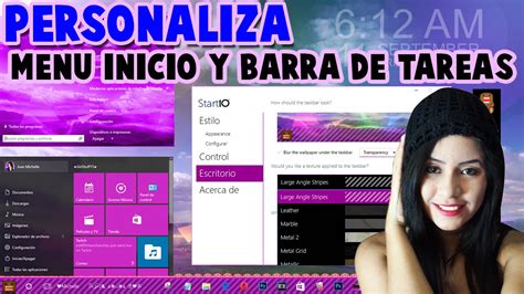 Personalizar Al Maximo Menu De Inicio Y Barra De Tareas Windows 10