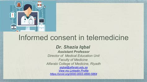 Informed Consent In Telemedicine Ppt