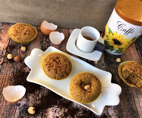 Muffin Al Caffe Gustoso Risveglio Mattutino Cucina Svago