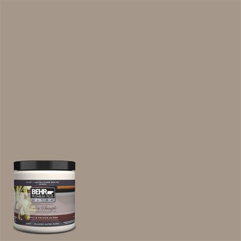 Behr Premium Plus Ultra 8 Oz Ul140 7 Studio Taupe Interiorexterior