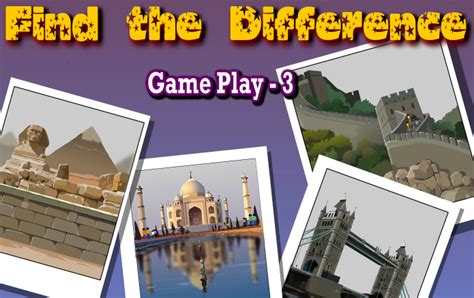 Find the Difference Game Play3 - Play Online on Flash Museum 🕹️