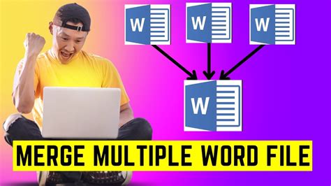 How To Merge Multiple Word Document How To Merge Ms Word Files Into