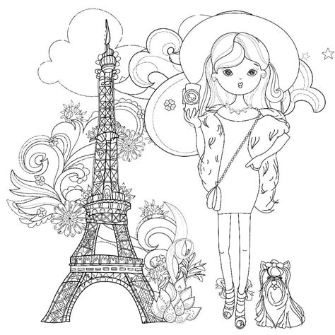 Coloriage Paris Coloriage Gratuit Imprimer