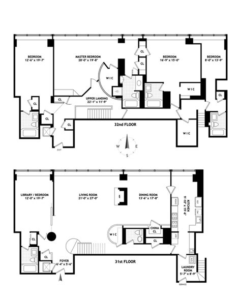 United Nations Plaza C New York Ny Sales Floorplans