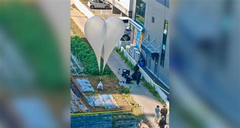 Korea Utara Kirim Balon Berisi Sampah Ke Korea Selatan Sebagai Balasan