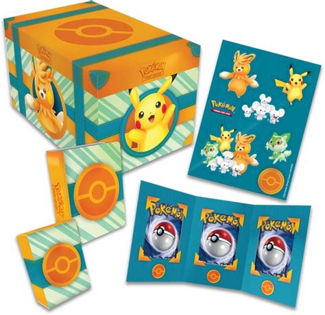 Pok Mon Pokemon Tcg Paldea Adventure Chest Zestaw Karty Album