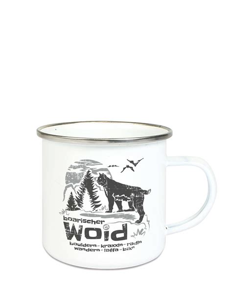 Emaille Tasse Woid Kaufen Purandade