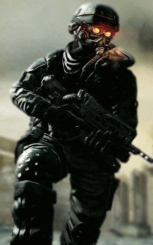 Helghast Soldier By Unsane Fox On Deviantart