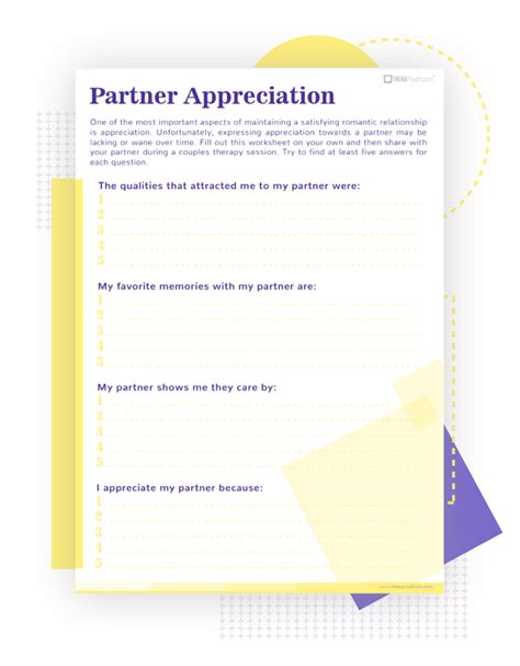 Couples Therapy Worksheets Couples Therapy Worksheets Couples