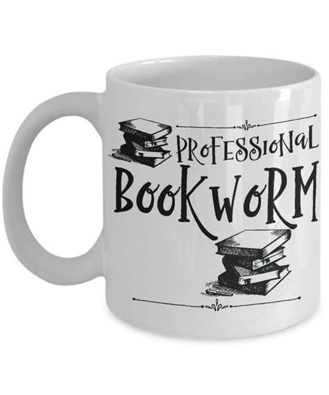 Professional Bookworm Funny Coffee Mug Tea Cup Hot Chocolate T Idea