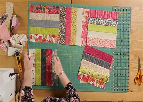 Easy No Match Jelly Roll Quilt Tutorial