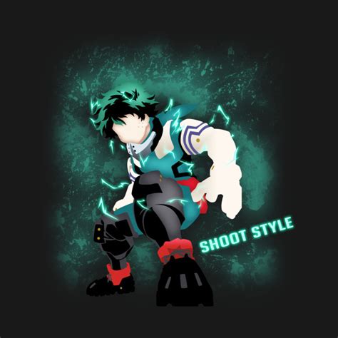 Shoot Style My Hero Academia T Shirt Teepublic