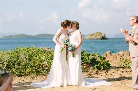 An Elegant Same Sex Destination Wedding On St Thomas The Destination Wedding Blog Jet Fete