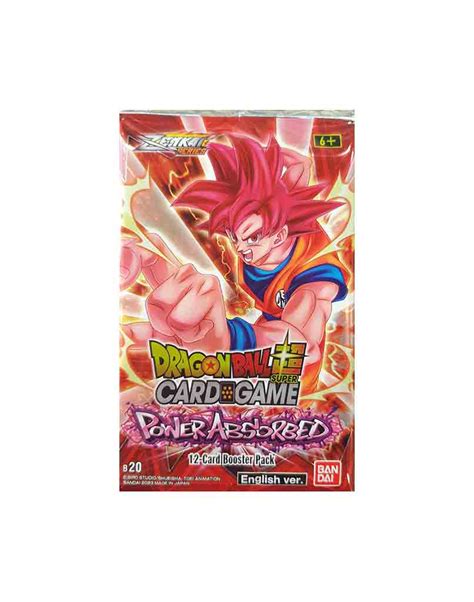 Dragon Ball Super Zenkai Power Absorbed Booster Pack Diggaz Trading Cards