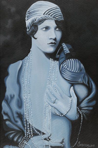 Jean Ackerman Ziegfeld Girls 12 2010 Acrylics On Canvas Ziegfeld