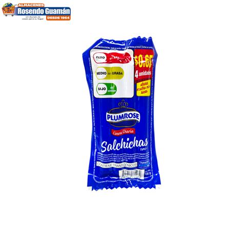 Salchicha Ld Plumrose 100g Almacenes Rosendo Guamán