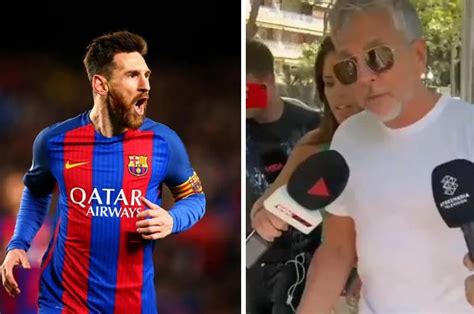 El Padre De Messi Tras Reunirse Con El Presidente Del Barcelona