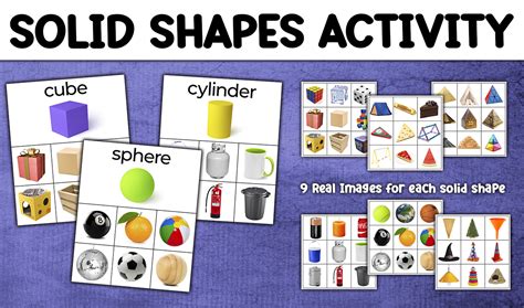 Solid Shapes Worksheets