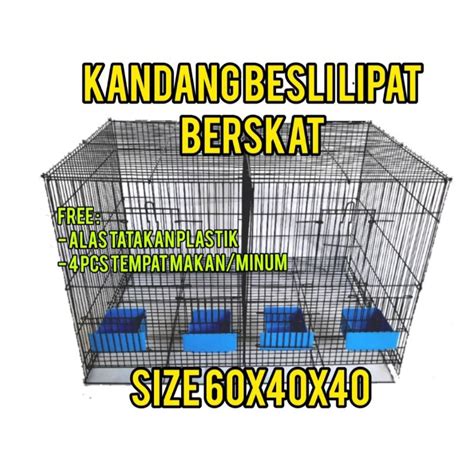 Jual Sangkar Ternak Sekat Kandang Kotak Besi Ternak Umbaran Kuliaran