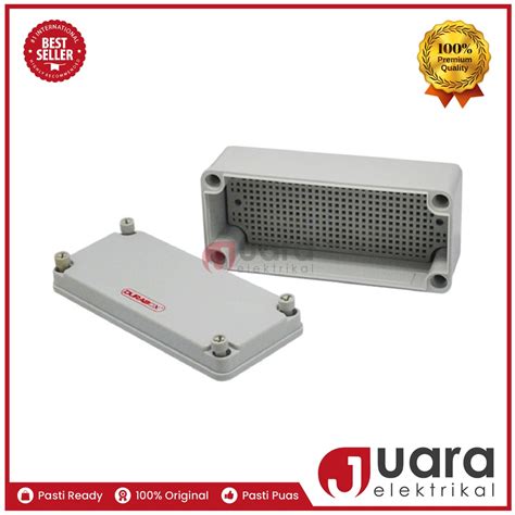 Jual Junction Box Plastik 80x180 X 70 Mm Abu Abu Base Plate Shopee