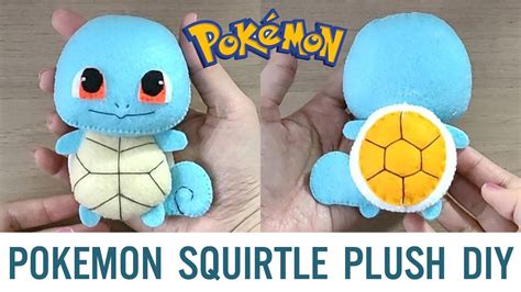 Pokemon Squirtle Felt Plush Diy Easy Sewing For Beginners Atelier Yuwaciaojp