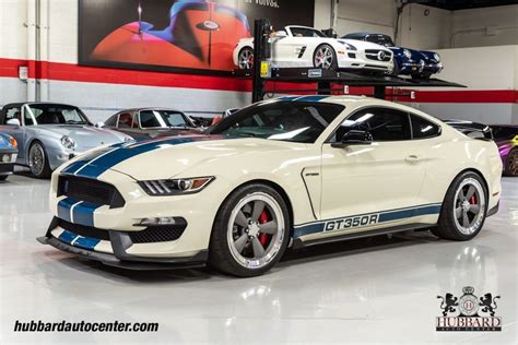 Ford Shelby Mustang Gt White Forgeline Rs Wheel Front