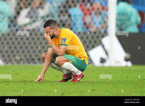 Aziz Behich Of Australia During The Fifa World Cup Qatar 2022 Match