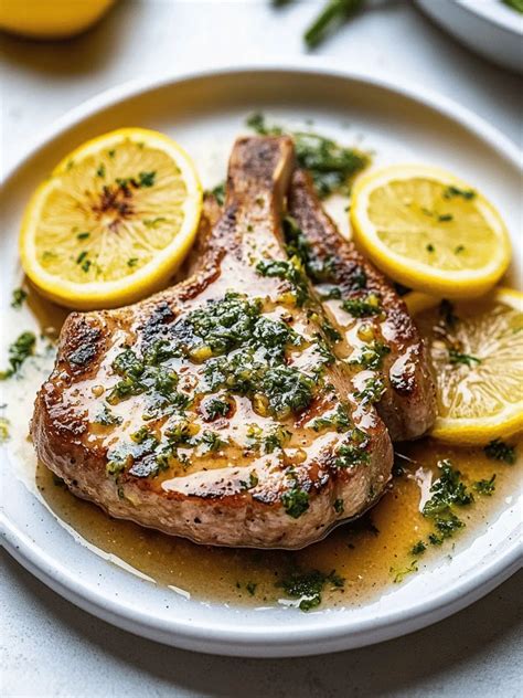 Zesty Lemon Butter Pork Chops in Just 30 Minutes