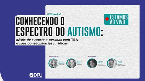 Conhecendo o espectro do autismo níveis de suporte a pessoas TEA e