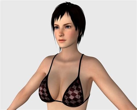Beautiful Bikini Women D Model CGTrader