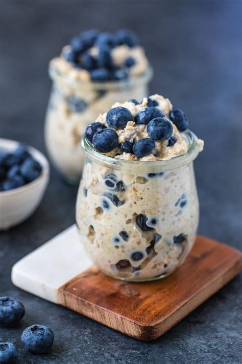 Overnight Blueberry Oats Vegan Dairy Free Krolls Korner