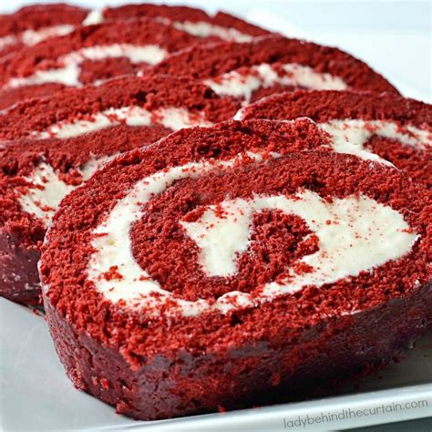 Red Velvet Cake Roll Recipe Cake Roll Cake Roll Recipes Red