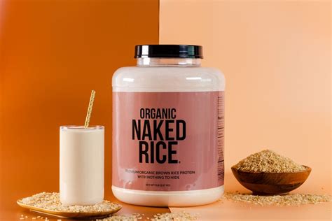 Rice Protein Powder Naked Nutritions Organic Rice Powder