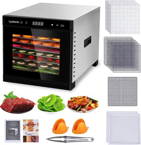 Amazon Lyntorin Food Dehydrator Machine W Trays Dehydrators